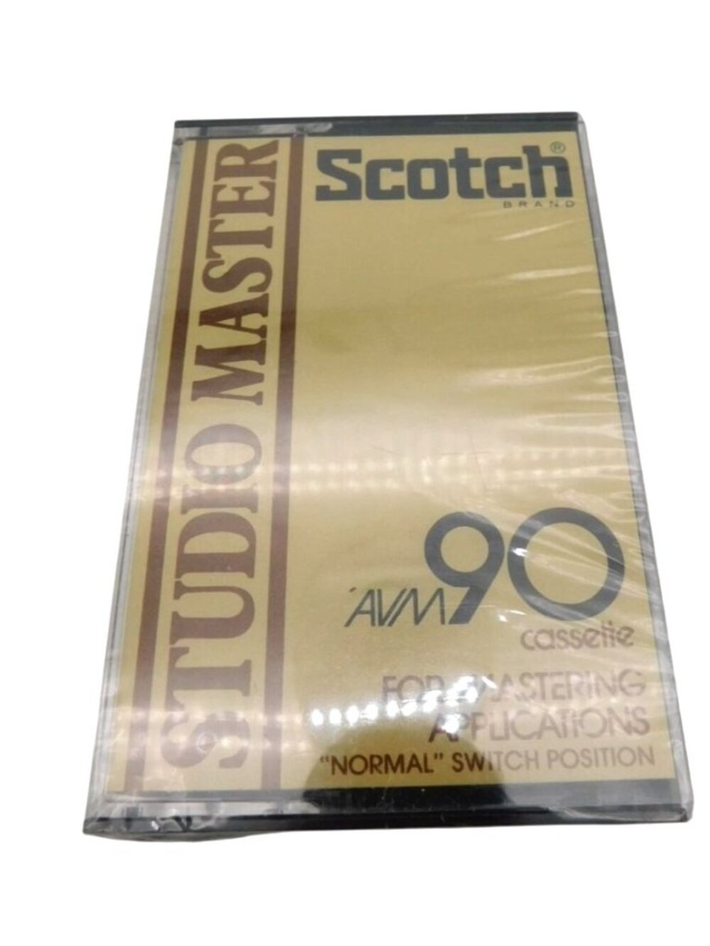 Scotch Studio Master AVM 90 Minute Blank Cassette Tape Sealed